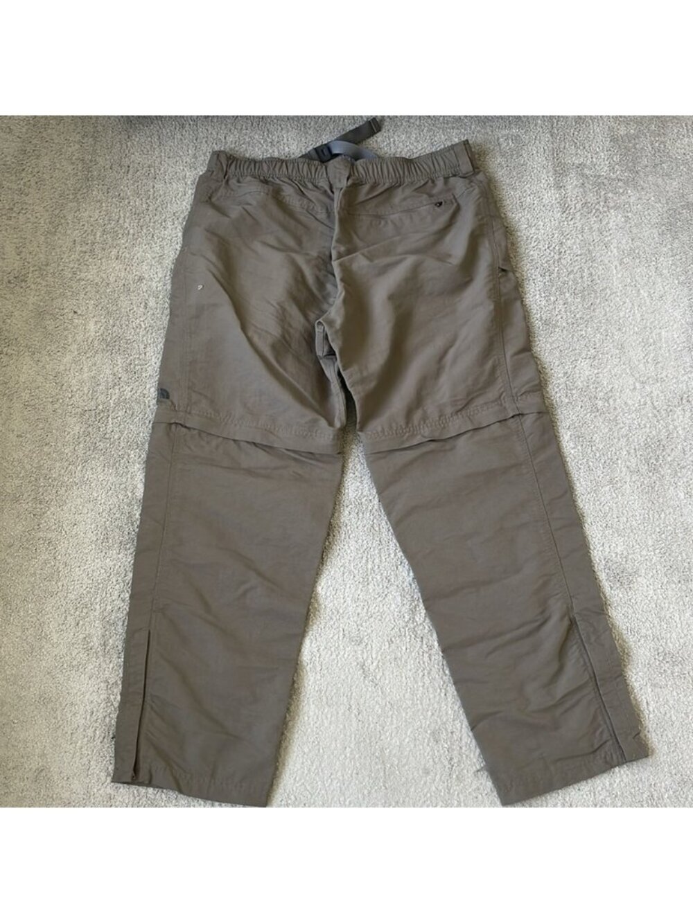 EC North Face Zip Off Hiking Pants - Taupe - Size XL - Picture 2 of 5